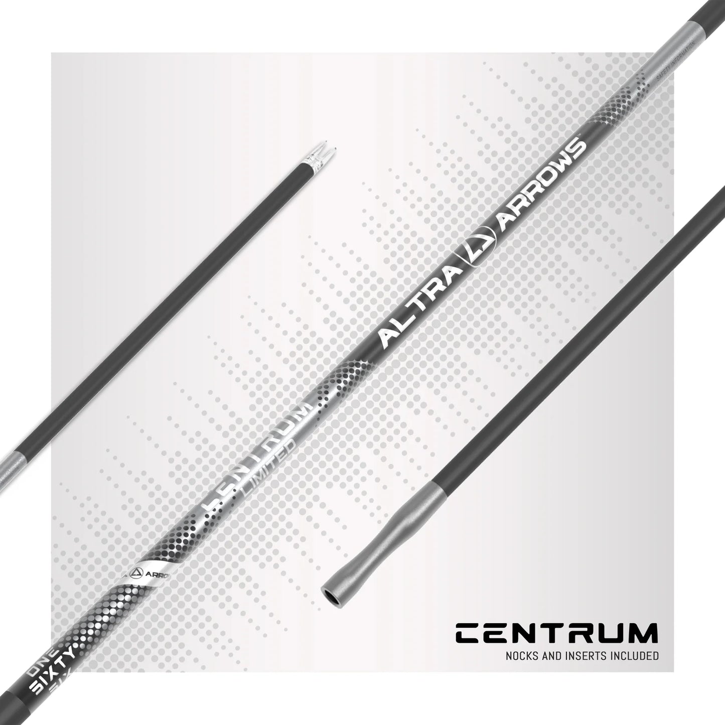 Altra Centrum Limited .166 350 Spine 12pk Unfletched
