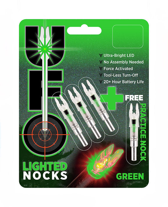 UFO .204 Green Lighted Nock