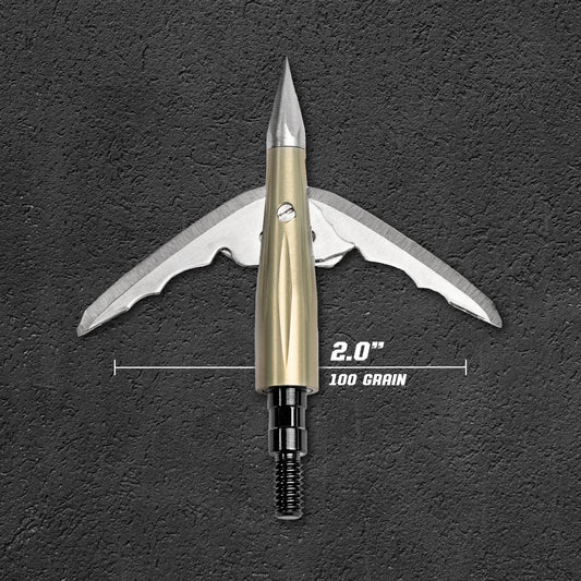 Beast Broadhead 100 Grain 2" 3 pack