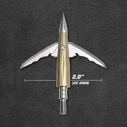 Beast Broadhead 125 Grain 2" 3 pack