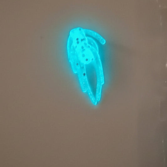 Blue Ice Glow .75" That Thing  (10 pack)